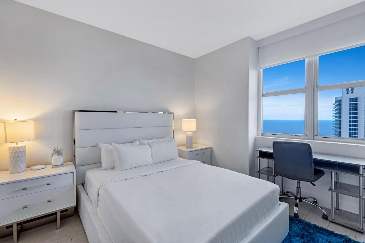 Hyde Beach House - Millionaire 2 Bd 2 Ba Apt, Direct Ocean View, 5 Min Walk To Ocean Hollywood Eksteriør billede