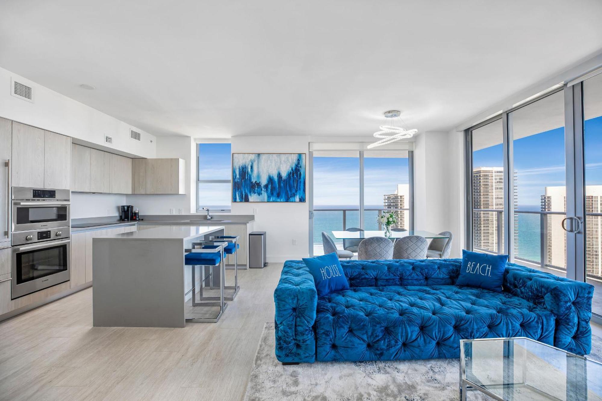 Hyde Beach House - Millionaire 2 Bd 2 Ba Apt, Direct Ocean View, 5 Min Walk To Ocean Hollywood Eksteriør billede